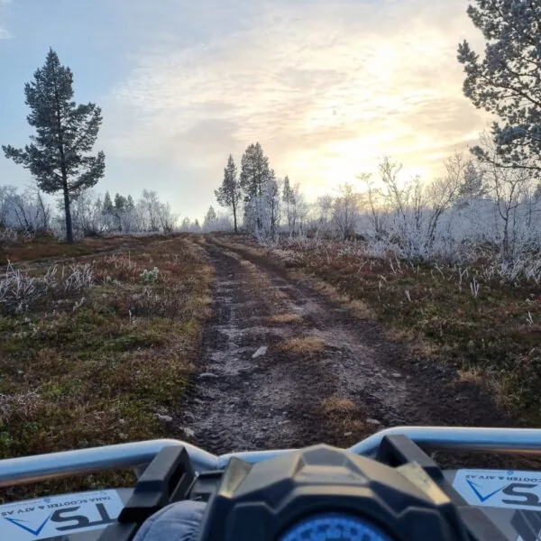 atv tur opp til jaktområdet rypejakt karasjok samipath