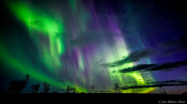 jan helmer bilde kveld nordlys