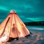lavvu middag sapmi karasjok. foto av jan helmer olsen.