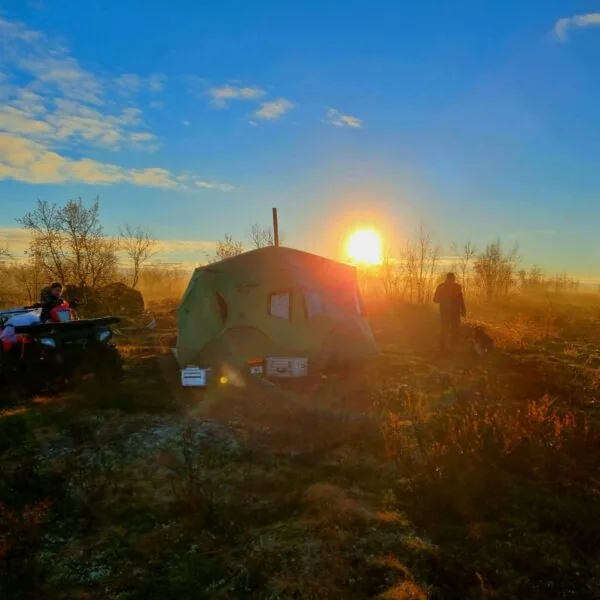 jaktcamp samipath rypejakt finnmarksvidda