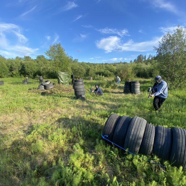 Paintball i Karasjok