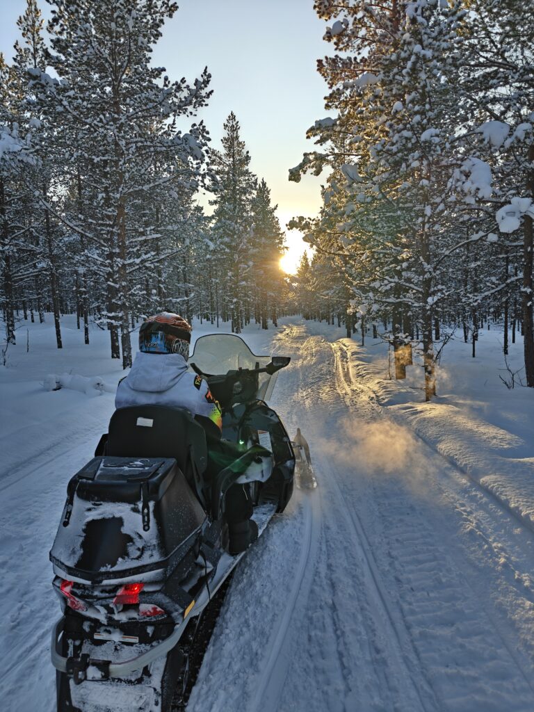 snowmobile safari Karasjok things to do in north of norway lapland samipath