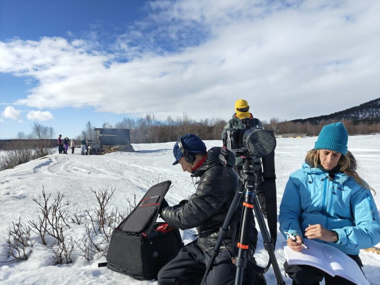 filmteam samipath vullosnjarga stamp sauna og villmarkscamp