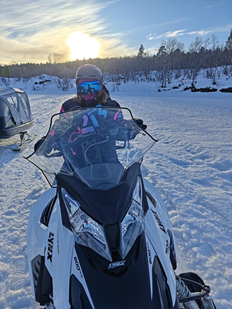 samipath karasjok norway north snowmobile trip icefishing arctic